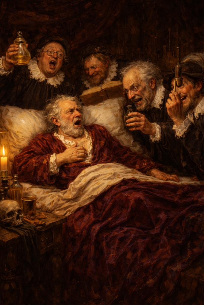 le malade imaginaire portrait